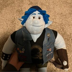 Disney Light Blue & Royal Blue Branch Plush Stuffed Character